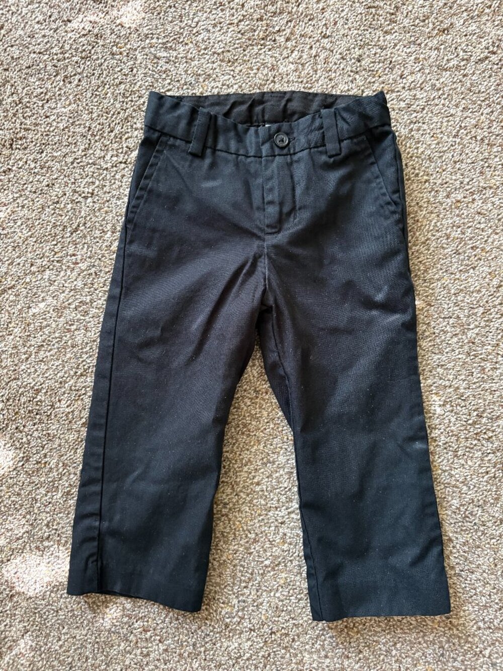 Janie & Jack Black Dress Pants (18 months)